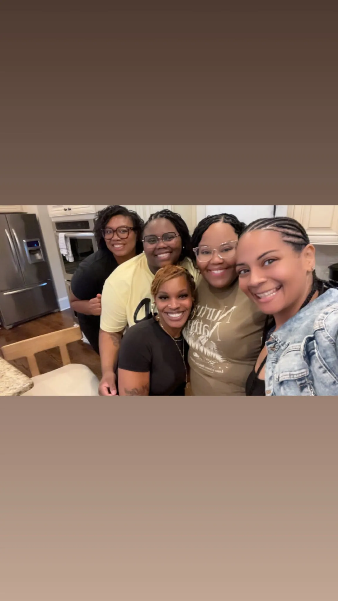LaTesha with fellow doulas gathered during training